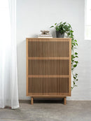 Tiber Højskab, Eg, 95x45x140 cm