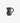 Nordal - JUNIPER kande med hank, terrakotta – sort – L16 × D11 × H16 cm