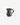 Nordal - JUNIPER kande med hank, terrakotta – sort – L16 × D11 × H16 cm