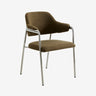 Nordal - ALBERT stol – grøn – B56 × D59 × H84 cm
