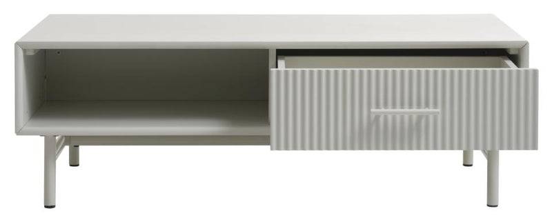 Palma Sofabord, Greige, 120x60x40 cm, 1 Skuffe