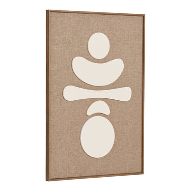 Diva Relief Vægdekoration fra House Nordic i brun / Beige – billede 2