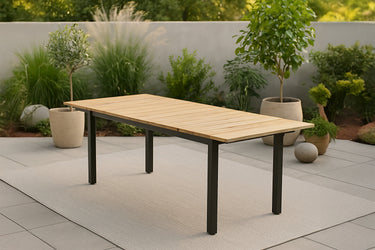 Venture Home - Mexico spisebord, teak, udtræksbord 180/240 x 90 cm