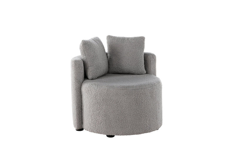 Venture Home - Kelso Kids 2-personers sofa – Grå teddy – 59×56×45 cm
