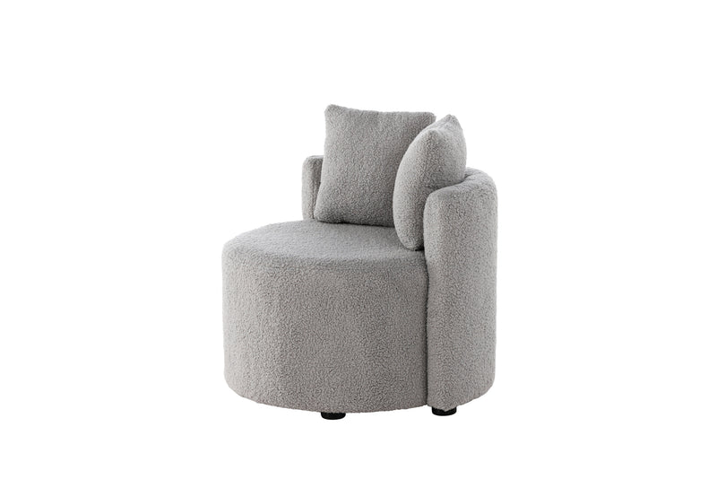 Venture Home - Kelso Kids 2-personers sofa – Grå teddy – 59×56×45 cm