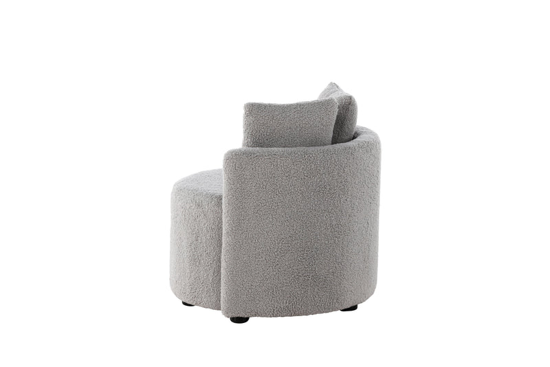 Venture Home - Kelso Kids 2-personers sofa – Grå teddy – 59×56×45 cm