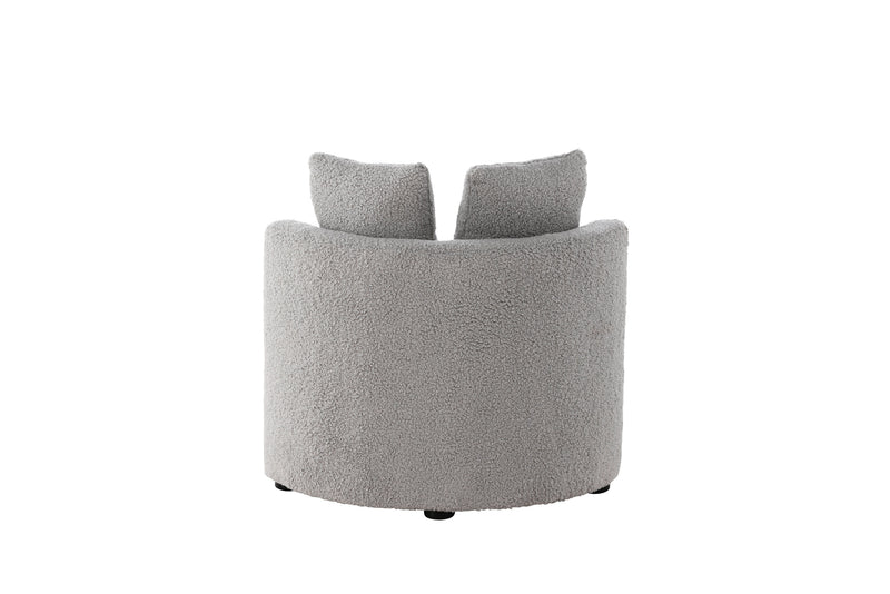 Venture Home - Kelso Kids 2-personers sofa – Grå teddy – 59×56×45 cm