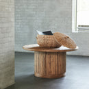 House Doctor - Sofabord, Gro, Natur Ø90 cm