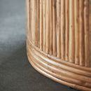 House Doctor - Sofabord, Gro, Natur Ø90 cm