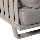BEAR GARDEN 3-SEATER SOFA ALUMINIUM SAND