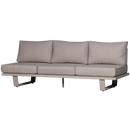 BEAR GARDEN 3-SEATER SOFA ALUMINIUM SAND