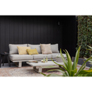 BEAR GARDEN 3-SEATER SOFA ALUMINIUM SAND