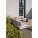 BORRE STOOL WOOD BLACK 40xO28CM