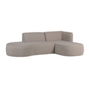 WOOOD - Chios Udendørs Loungesæt Organisk Højre - Natural 258x168 cm
