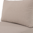 BEAR GARDEN LOUNGE CHAIR/1-SEATER ELEMENT ALUMINIUM BROWN