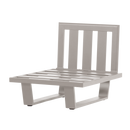 BEAR GARDEN LOUNGE CHAIR/1-SEATER ELEMENT ALUMINIUM SAND