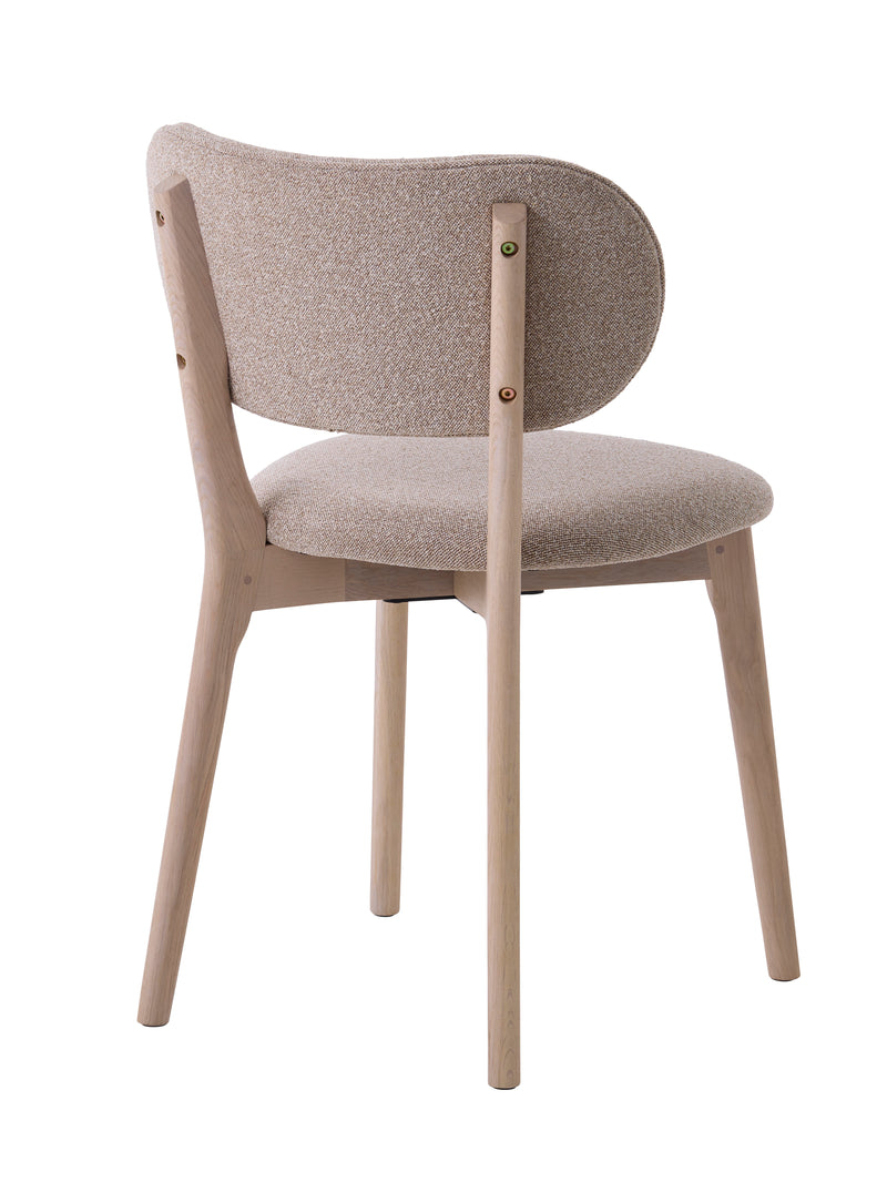 Stilo Spisebordsstol, Sand 49x54x80 cm - Sæt af 2