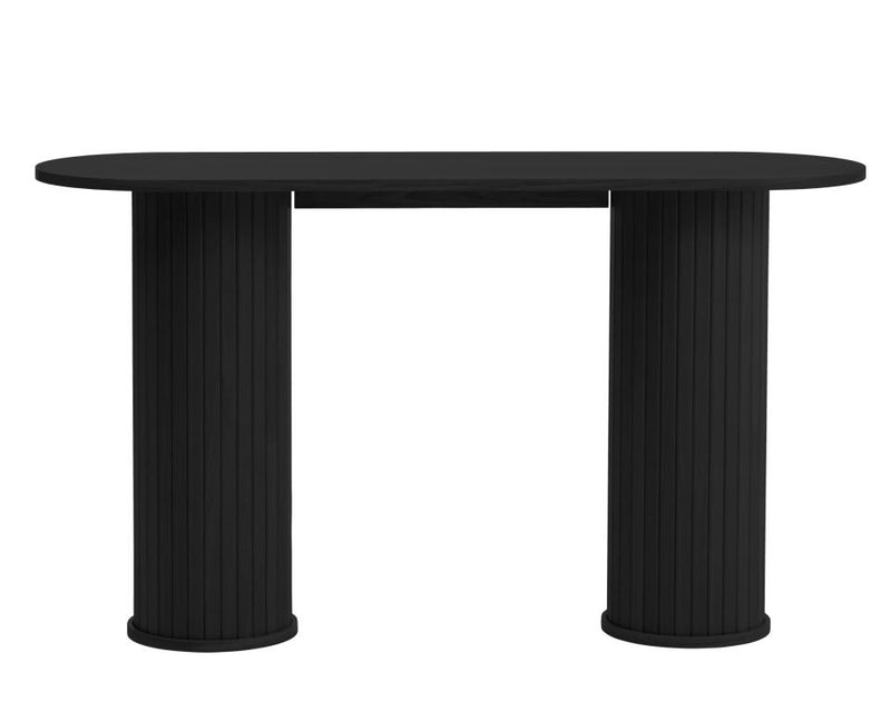 Nola Konsolbord, Sort eg, 130x40x75 cm