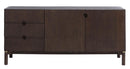Arun Skænk - Espresso Brown Woca Olie, 160x73x45,5cm