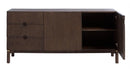 Arun Skænk - Espresso Brown Woca Olie, 160x73x45,5cm