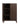 Arun Vitrineskab 130 cm - Espresso Brown Woca olie, B90×D45,5×H 130 cm - Bolig og Haven