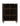 Arun Vitrineskab 130 cm - Espresso Brown Woca olie, B90×D45,5×H 130 cm - Bolig og Haven