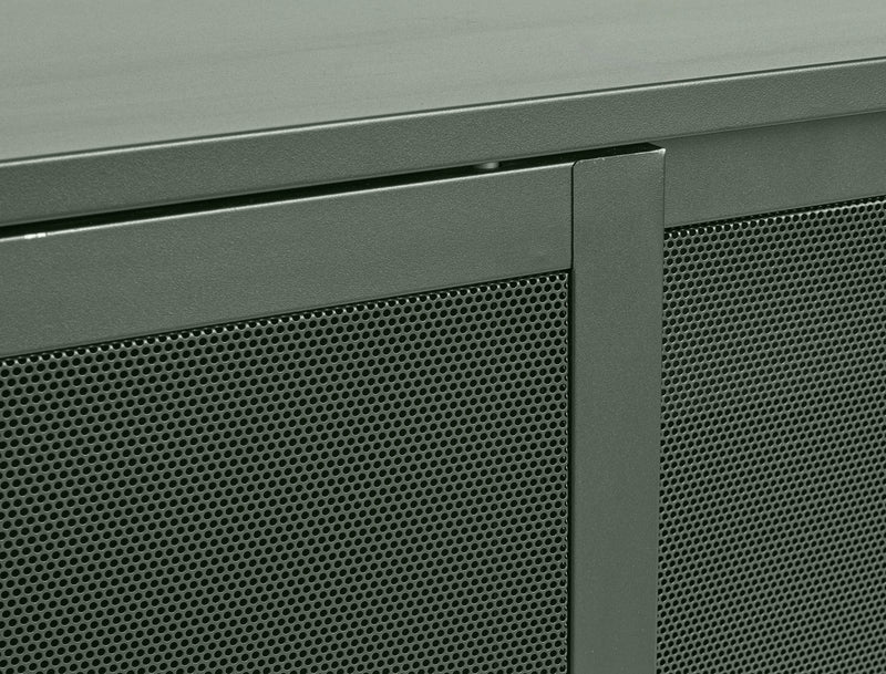 Veep skænk, olivengrøn, 160x45x75cm