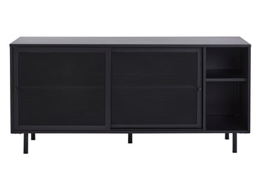 Veep skænk, sort, 160x46x75cm