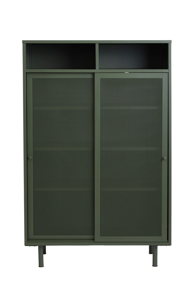 Veep Skab, Olivengrøn, 90x40x140 cm