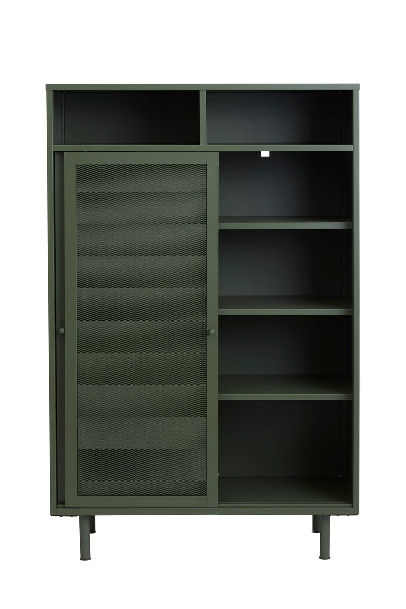 Veep Skab, Olivengrøn, 90x40x140 cm