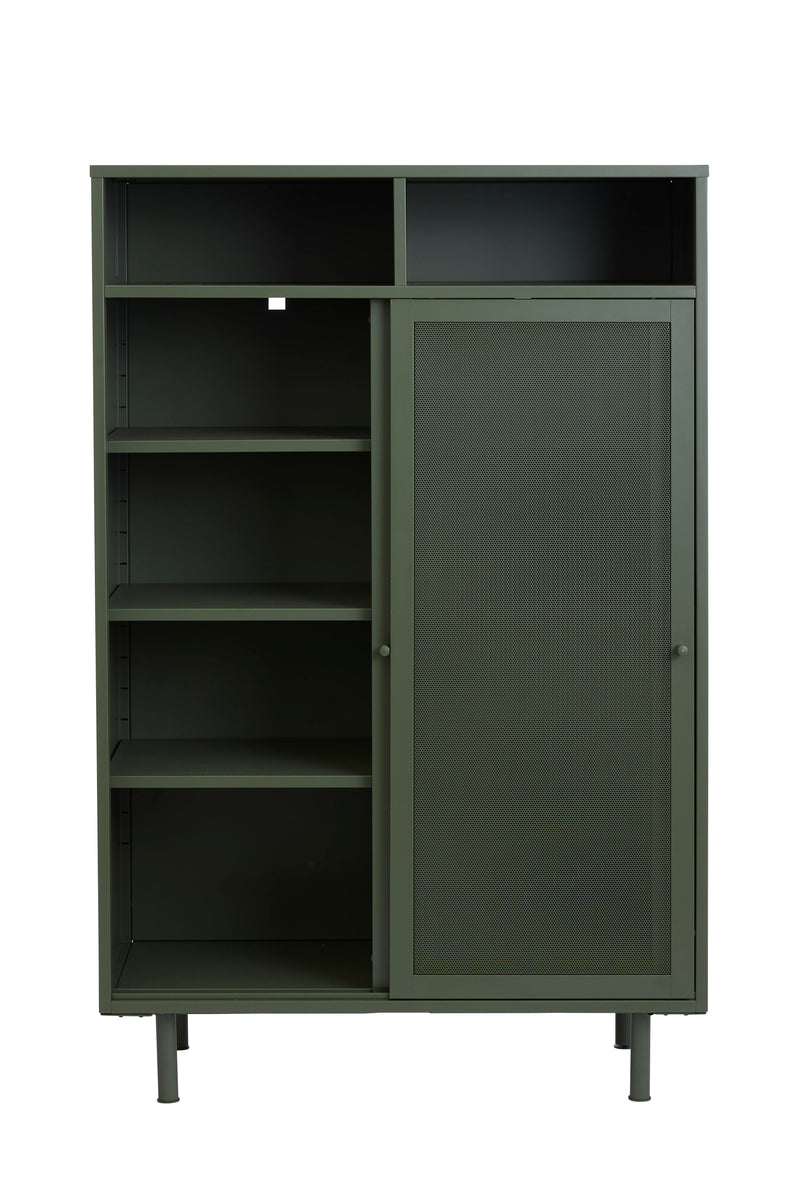 Veep Skab, Olivengrøn, 90x40x140 cm