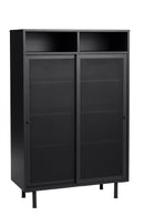 Veep Skab, Sort, 90x40x140 cm