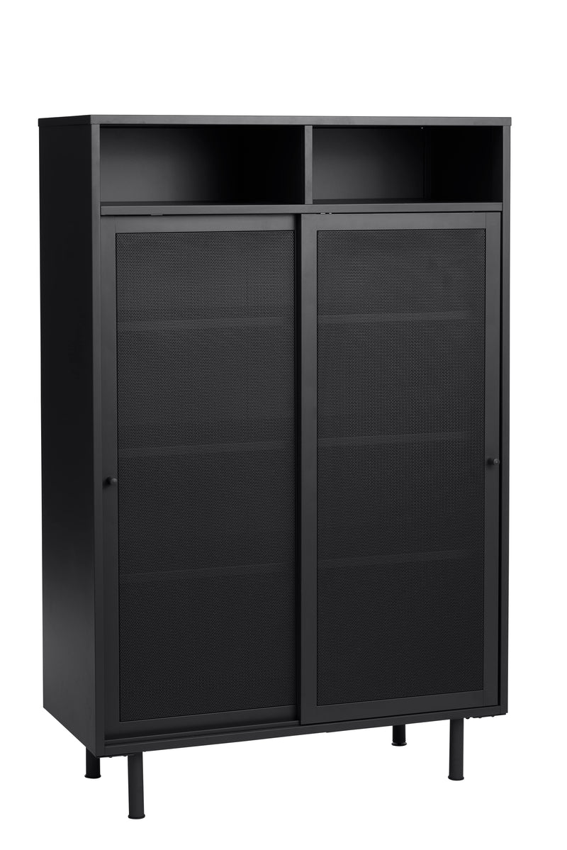 Veep Skab, Sort, 90x40x140 cm