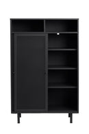 Veep Skab, Sort, 90x40x140 cm