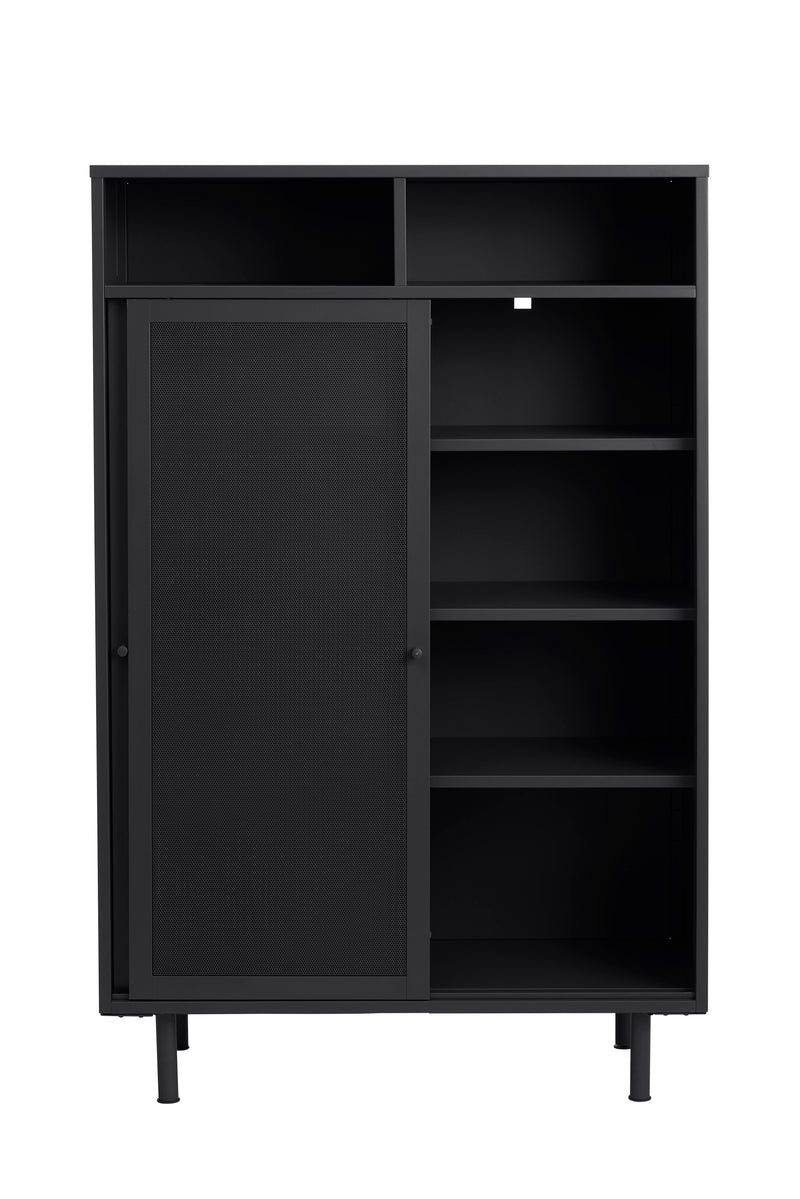 Veep Skab, Sort, 90x40x140 cm