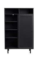 Veep Skab, Sort, 90x40x140 cm