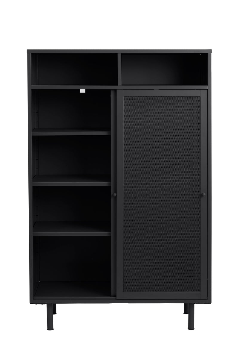 Veep Skab, Sort, 90x40x140 cm