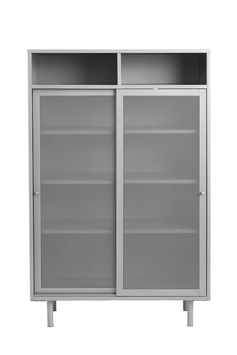 Veep, Skab Greige, 90x40x140 cm