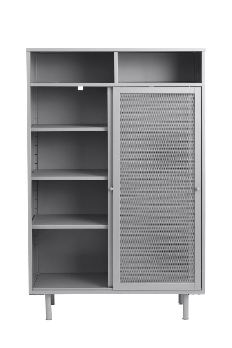 Veep, Skab Greige, 90x40x140 cm