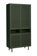 Veep skab, olivengrøn, 90x40x180cm