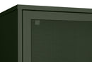 Veep skab, olivengrøn, 90x40x180cm