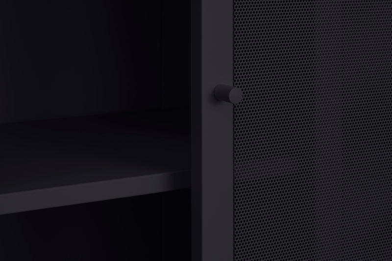 Veep skab, sort, 90x40x180cm