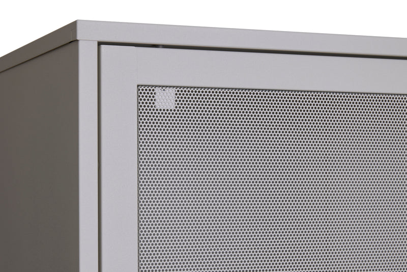 Veep skab, greige, 90x40x180cm