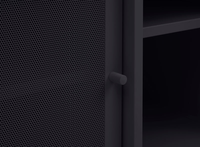 Veep tv-bord sort detalje 2