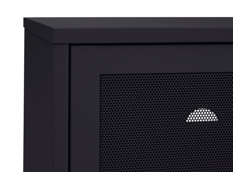 Veep tv-bord sort detalje 3