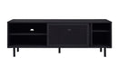 Veep tv-bord, sort, 160x45x55cm