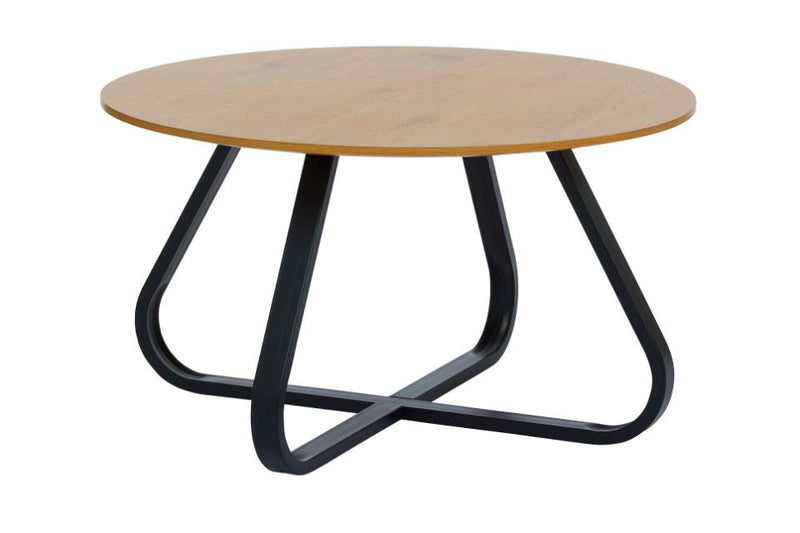 Cesura Sofabord, Eg Melamin, Ø80x45 cm