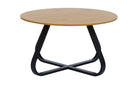 Cesura Sofabord, Eg Melamin, Ø80x45 cm
