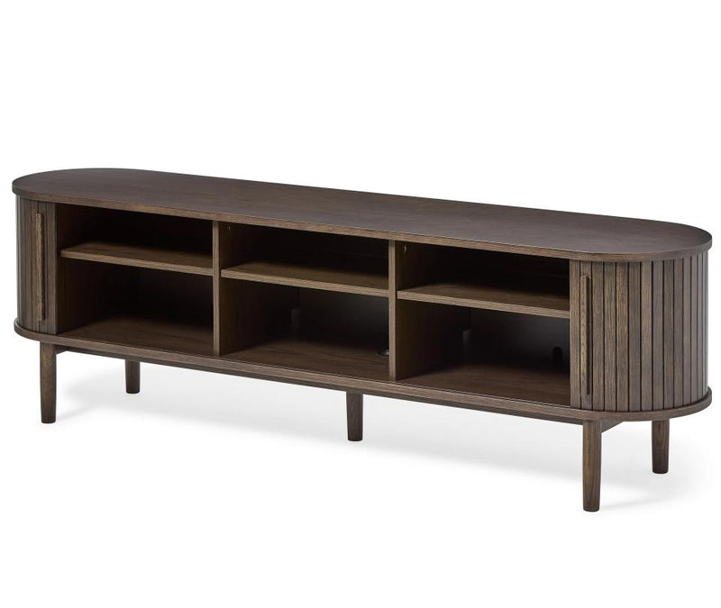 Meta TV-bord, Mørk Espresso Brun, 180x40x55,6 cm