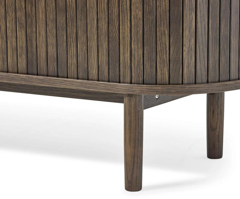 Meta TV-bord, Mørk Espresso Brun, 180x40x55,6 cm